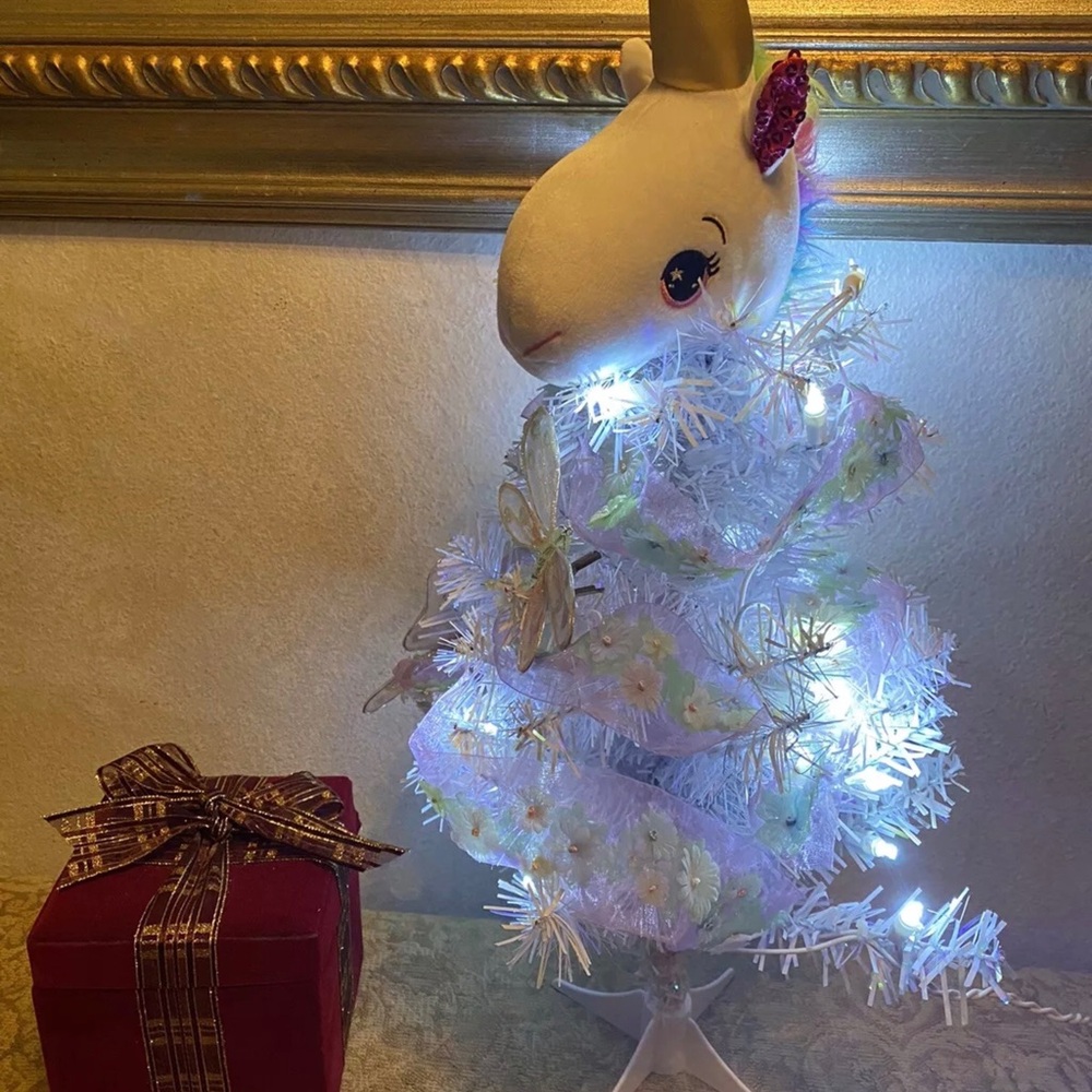 Holiday Lighted Unicorn Tree - Picture 4 of 15